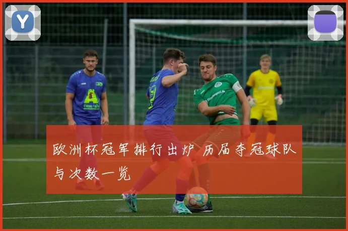 欧洲杯冠军排行出炉 历届夺冠球队与次数一览
